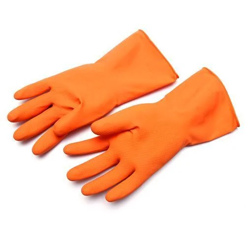 Hand Glove Of Rubber Latex