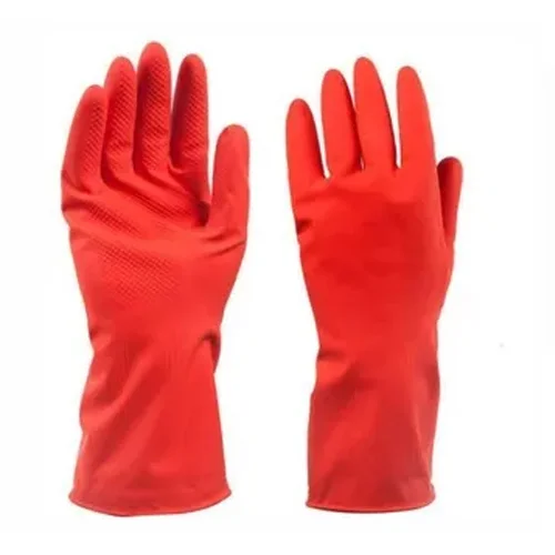 Hand Glove Of Rubber Latex