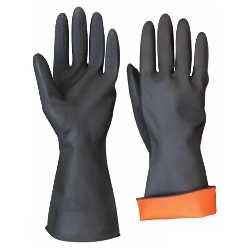 Hand Glove Of Rubber Latex